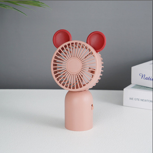   Portable USB Mini Cartoon Hand-held Ceiling Fan