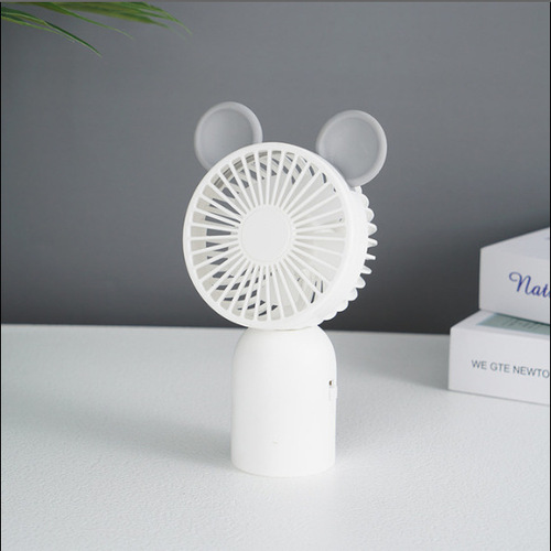   Portable USB Mini Cartoon Hand-held Ceiling Fan