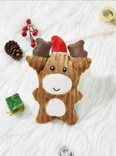 New Design Santa Claus Chew Squeaker Pet Toys  Christmas Dog Toys for Dogs