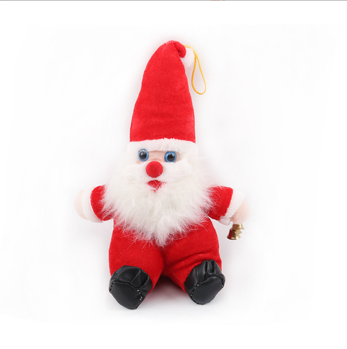 New Design Santa Claus Chew Squeaker Pet Toys  Christmas Dog Toys for Dogs