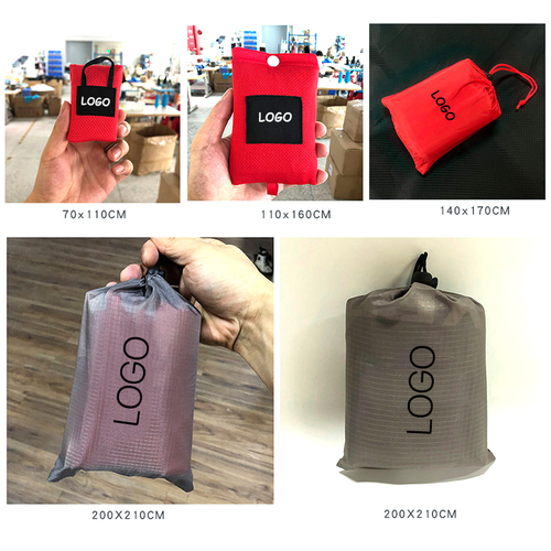 Recycled Extra Large Oxford Sand Free Waterproof Quilted Mat Muli-use blanket for outdoor camping picnic travel tourist