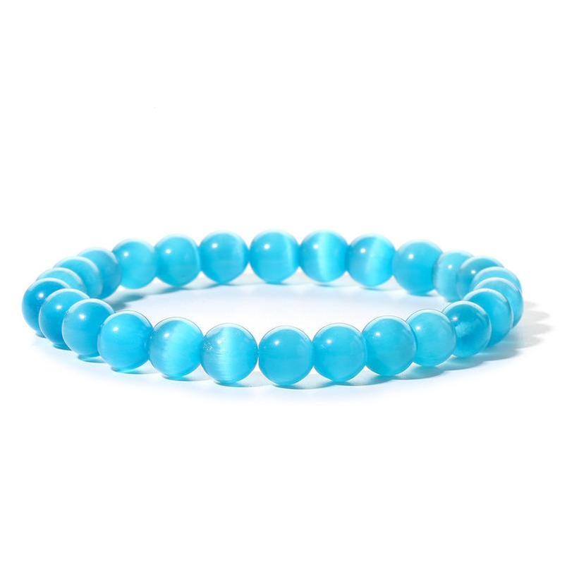 Natural Stone Bracelet Bangle pulsera hombre hilo de pulseras 14K Heart Stainless Steel Pour Homme Man Women Set Bear Br