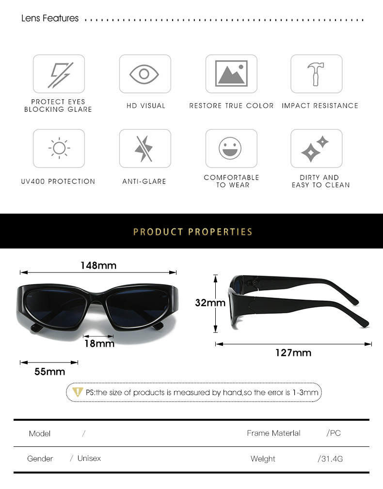 New Y2K reflective mercury sunglasses pearl color future technology sense net Red Sunglasses women's sunglasses fashion 