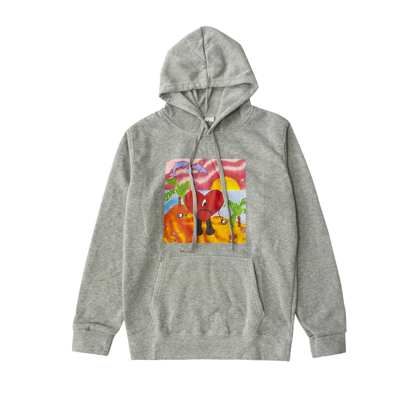 Cotton Pullover Warm Oversize Men Women Embroidery Bad Cute Bunny Hoodies Set Bad Cute Bunny Costume Hoodie