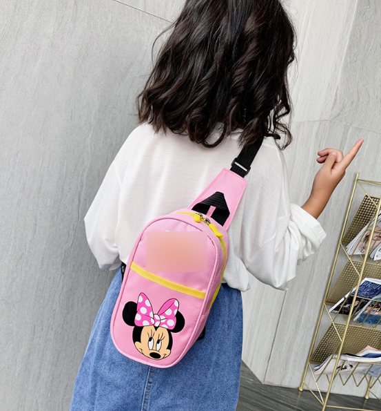 New boy girls Messenger bag  Fashion cartoon Pattern For Child crossbody bag kids Chest Bags