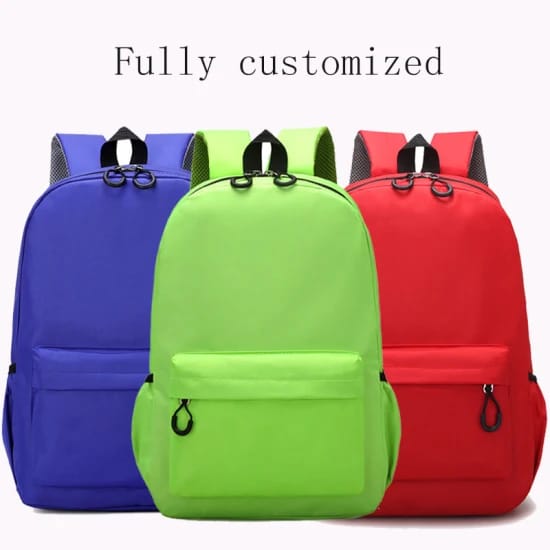 High Quality Colorful Bag For Kids Boy School Set Adjustable Shoulder Straps Durable Waterproof Large Princess School Ba