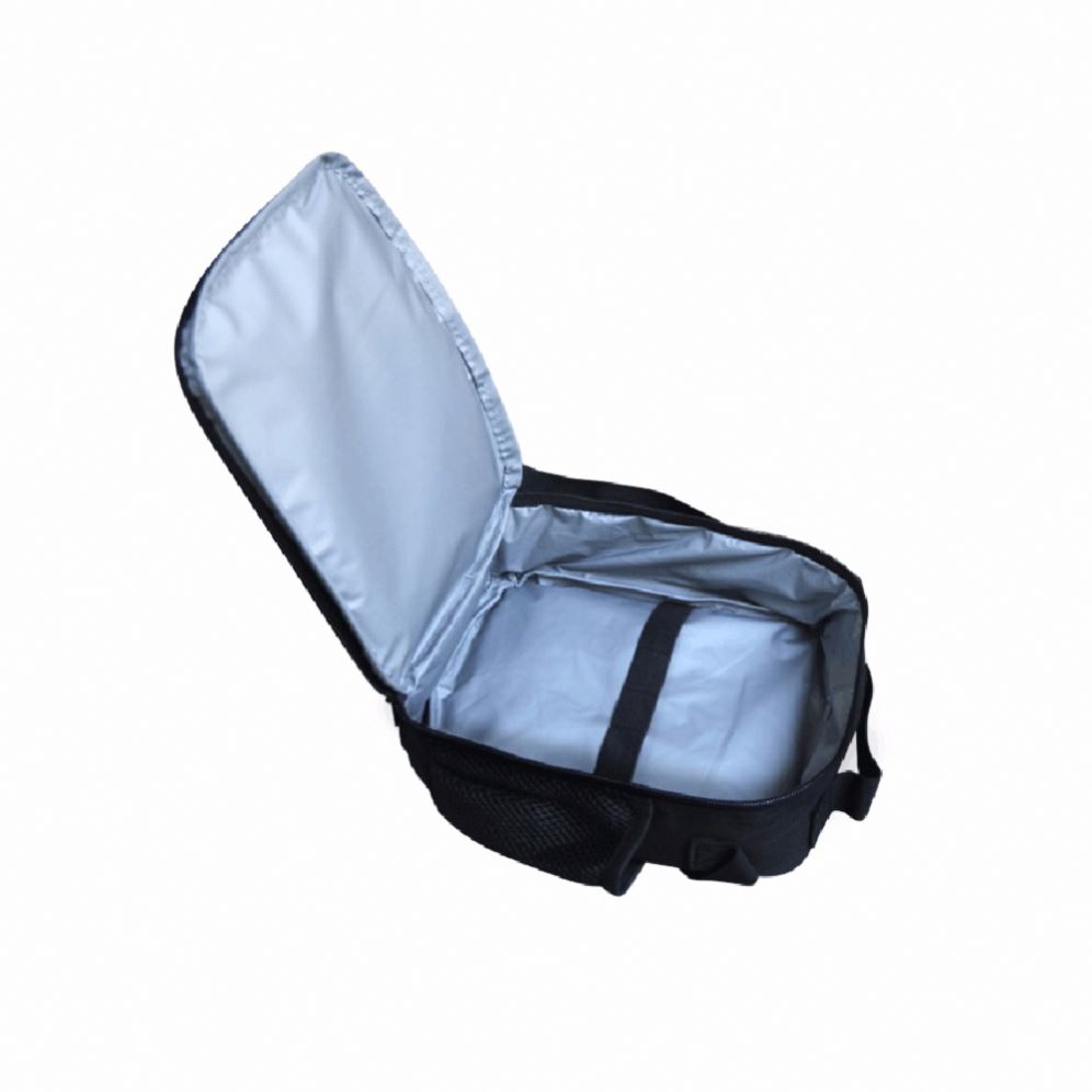  Travel Portable Polyester School Lunch Food Bag Cooler with Shoulder Strap Kids Children Outdoor  Picnic