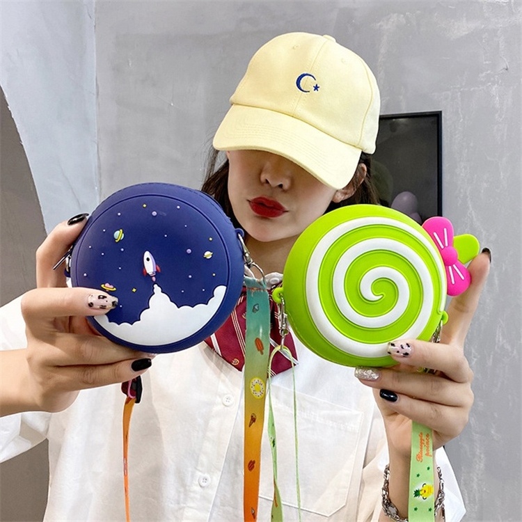 2022 Small Shoulder Handbags Fashion PVC Silicone Jelly Bags Designer Kids Mini Crossbody Purses and Handbags Little Gir