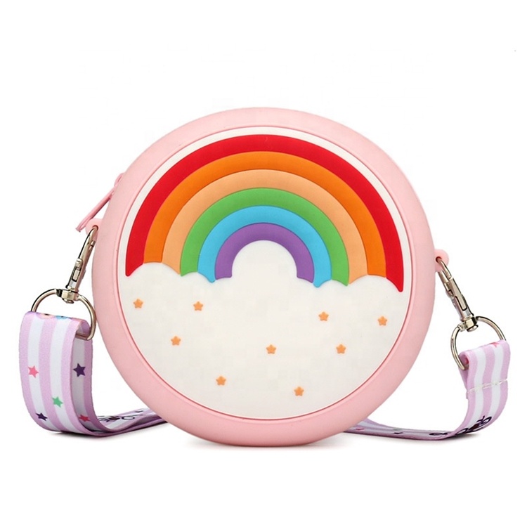 2022 Small Shoulder Handbags Fashion PVC Silicone Jelly Bags Designer Kids Mini Crossbody Purses and Handbags Little Gir