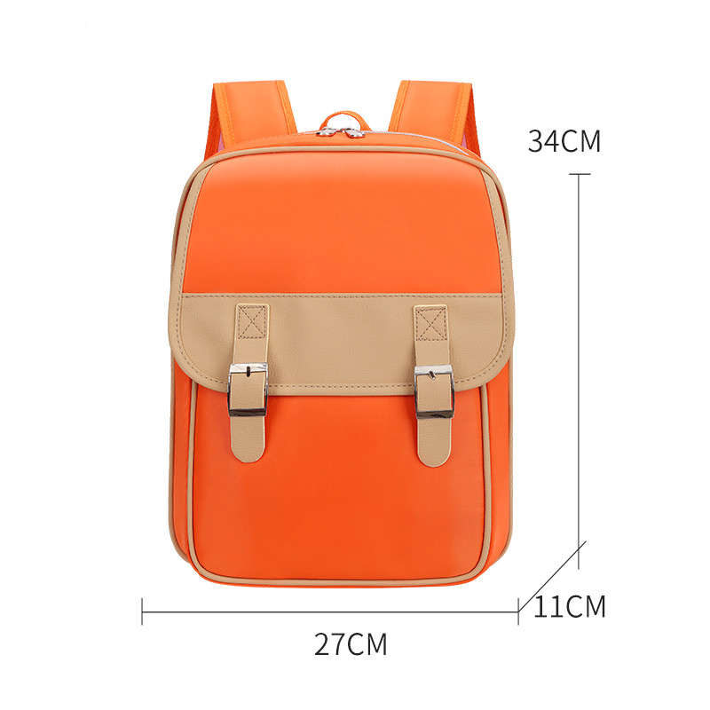 2022 British style student shoulder backpack 1-6 grades to reduce the burden of bags school bags kids backpack waterproo