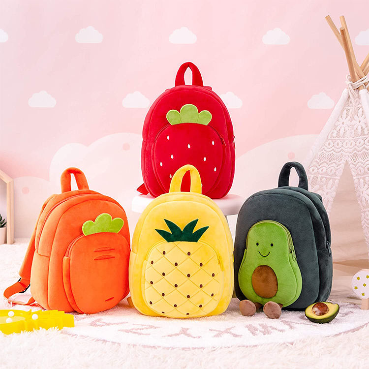 Kindergarten School Cute Cartoon Children Backpack Bags Soft Girls Boys Backpacks Kids Backpack