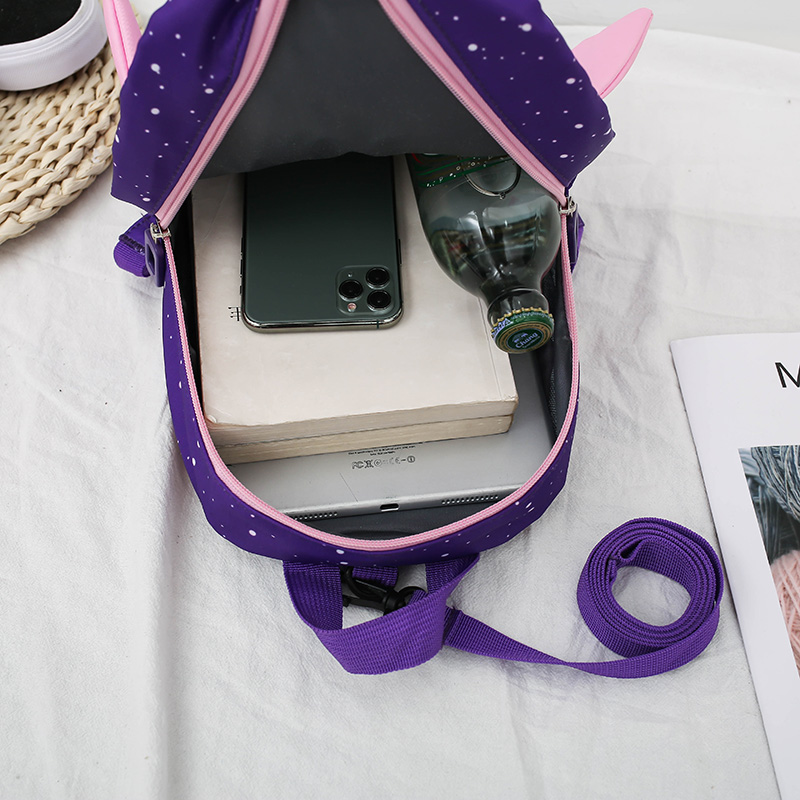  new anti-lost baby rocket boy and girl kindergarten school bag casual nylon waterproof trendy kids backpack