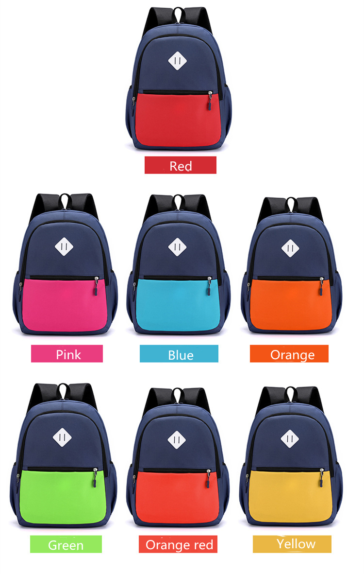  Stocks Children Students Backpack Bag Kids Lightweight Unisex School Backpack