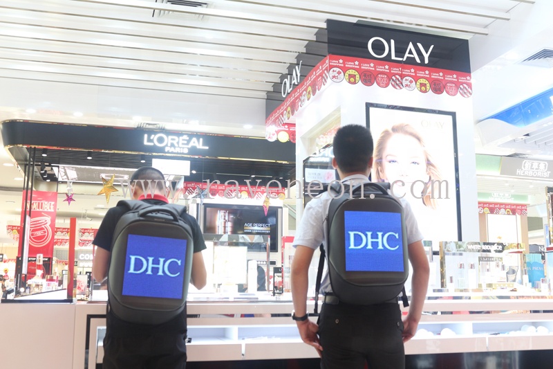 Hot Selling  APP Control Unisex LED Screen Backpack For Kids For Adults