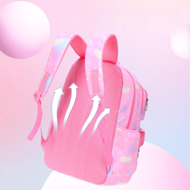  2023   100% polyester cartable cheap promotion primary children kids backpack school bags for boys girls