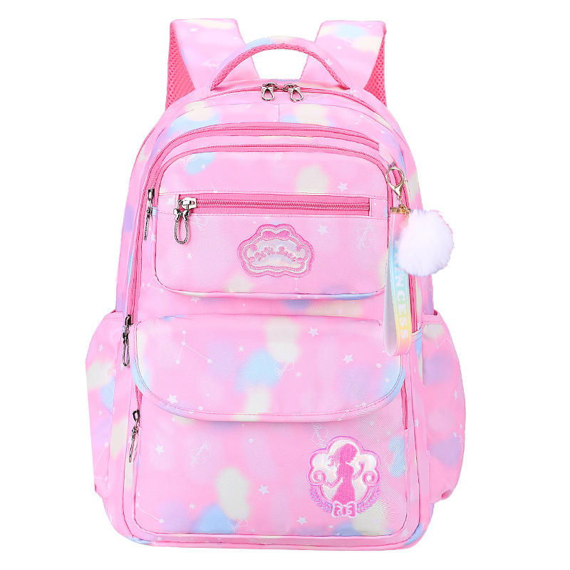  2023   100% polyester cartable cheap promotion primary children kids backpack school bags for boys girls