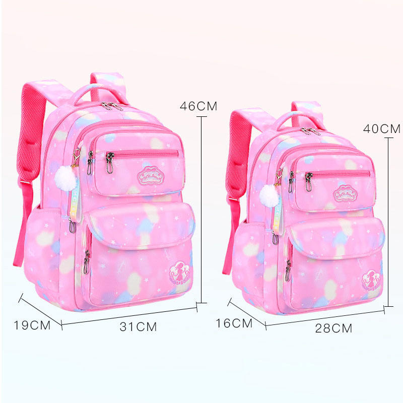  2023   100% polyester cartable cheap promotion primary children kids backpack school bags for boys girls