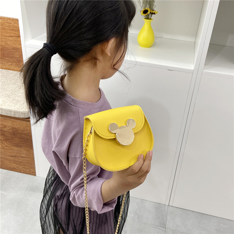 School Party Pu Leather Crossbody Bag Small Decoration Cartoon Child Girls Baby Shoulder Mini Sling Kid Bag