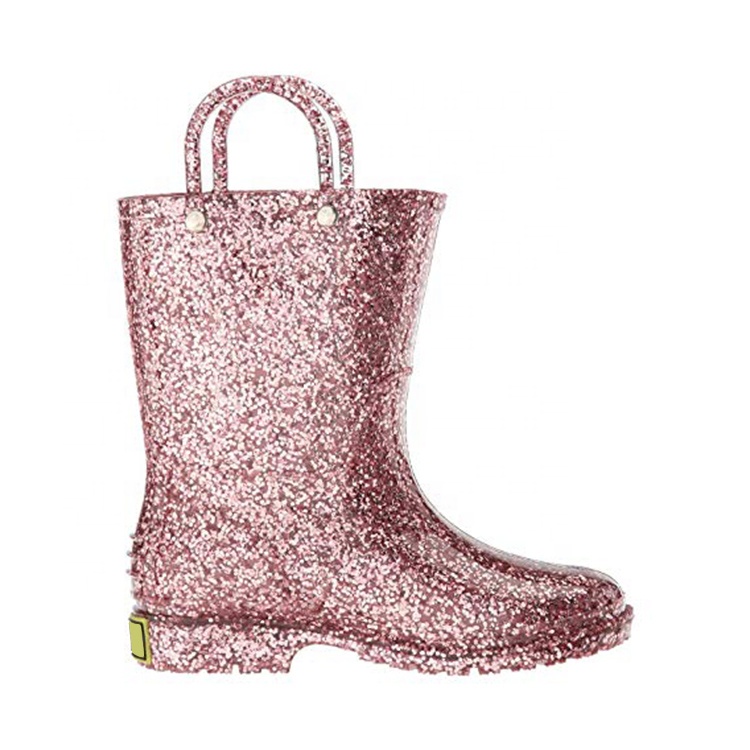 Children's Shoes PVC Kids Baby Water Shoes Waterproof Rain Boots Toddler Girl Rainboots