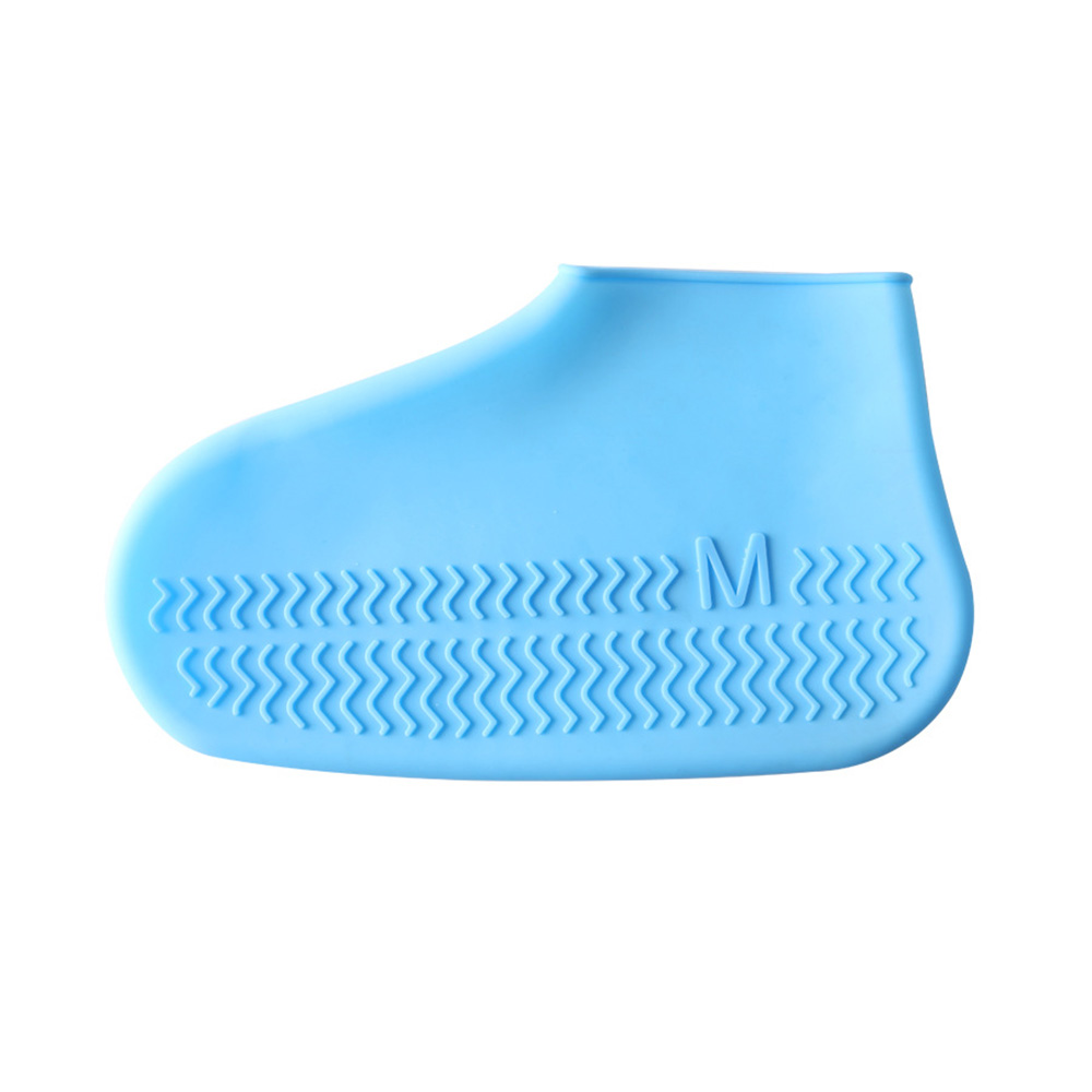 Rain Shoe Cover Rain Boot Shoe Covers Soft Silicon Non-slip Rubber Material Reusable Non Slip Silicone  Waterpr