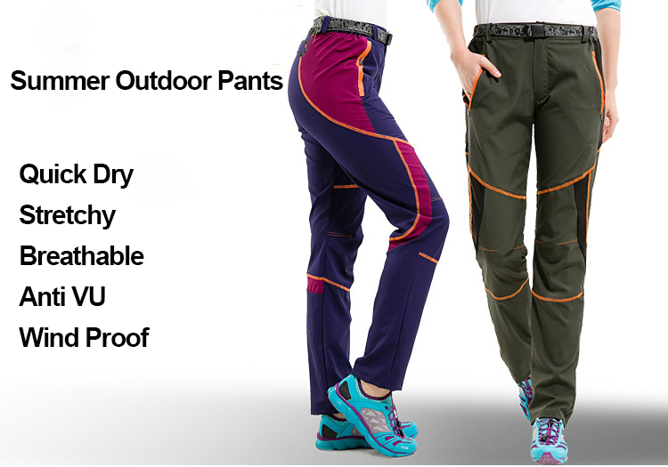 Quick Dry Outdoor Quick Dry Pants Camping Hiking Trousers Adults Thin for Men Spring Accept  