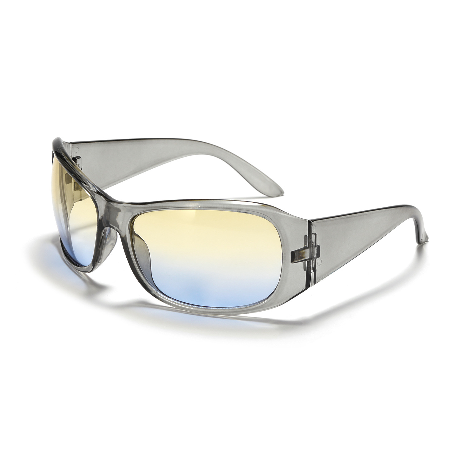 CE Large Frame Glasses Y2K Future Style Sunglasses for Women Ins Street Fashion Personalized Square Sunglasses for Men