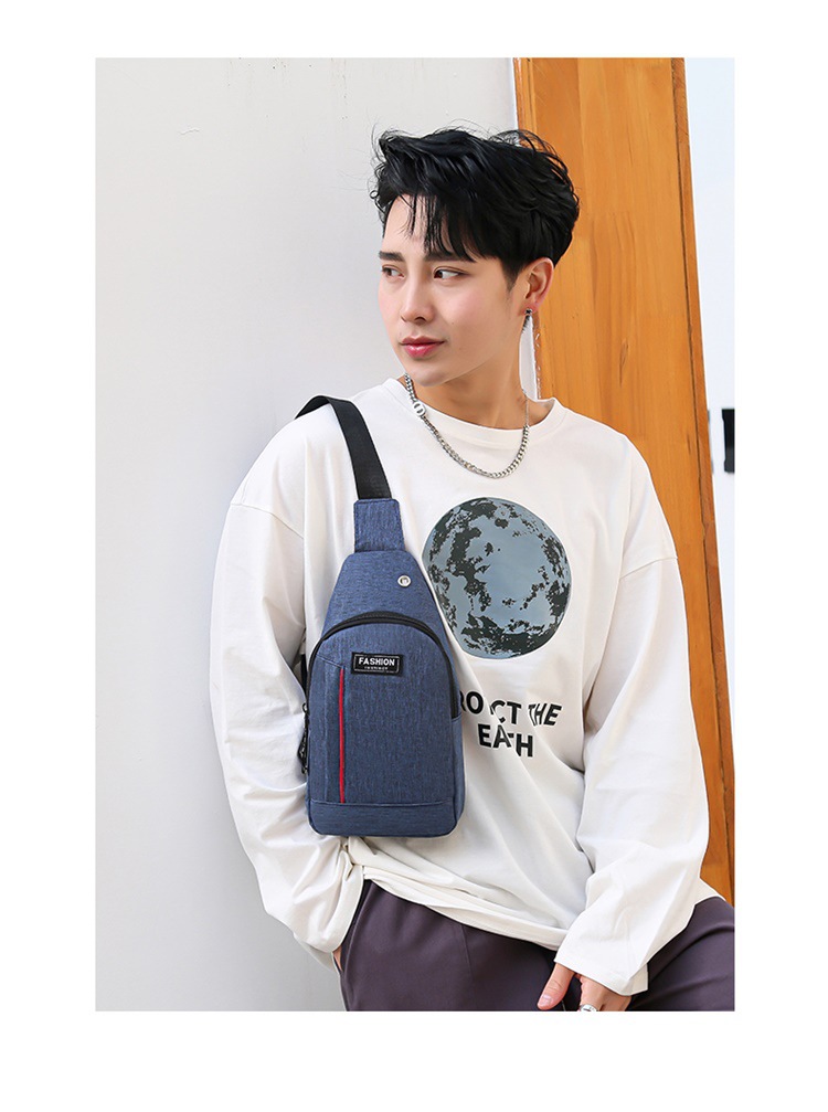Men Shoulder Bags Nylon Waist Packs Sling Bag Crossbody Outdoor Sport Shoulder Chest Daily Picnic Canvas Messenger