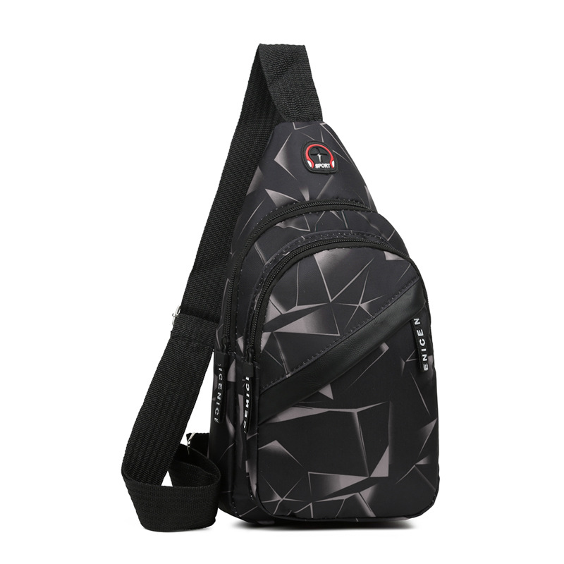 Men's Chest Bag Crossbody Light Outdoor Sports Leisure Backpack Single Shoulder Bag Outdoor Sports Waist Bags