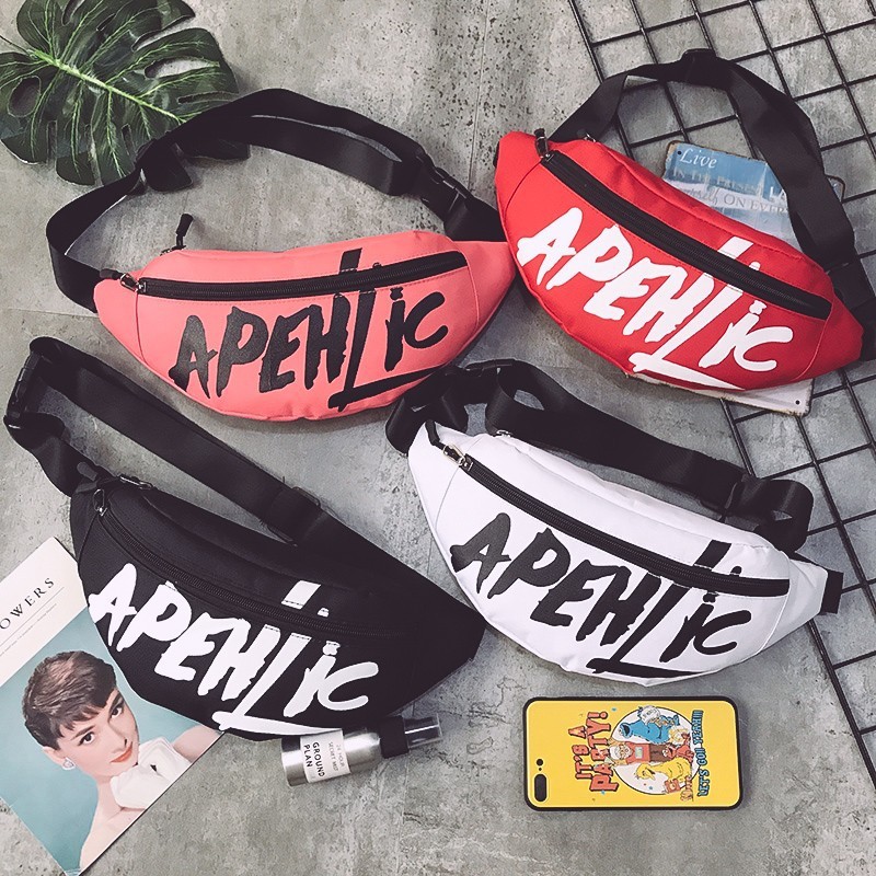 Running Waist Bag Fashion Women Fanny Pack Unisex Chest Shoulder Bags for Men