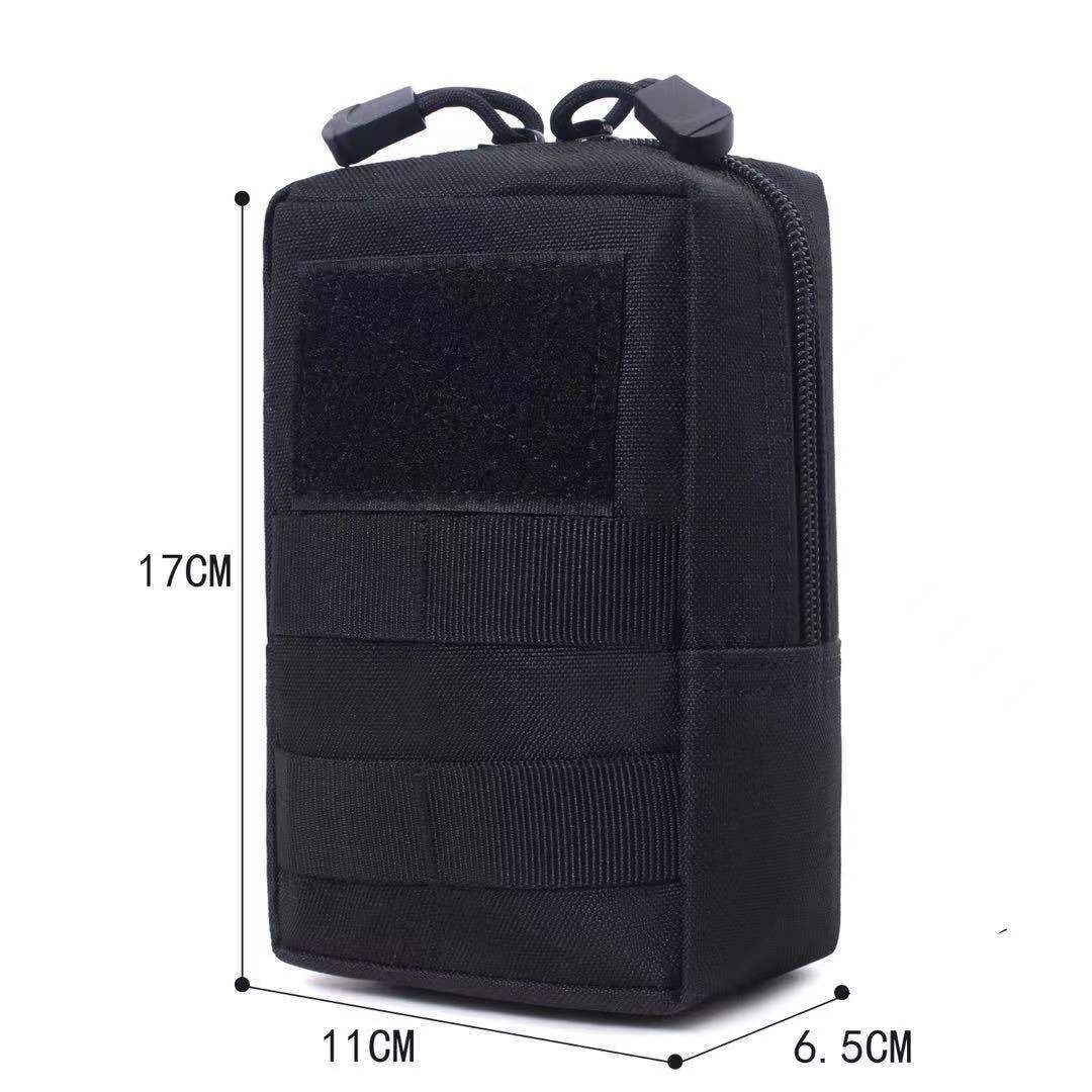 EDC Outdoor Canvas Bag Tactical Chest Rig Bag Tactical Pouches Molle Pouch Waist Bags