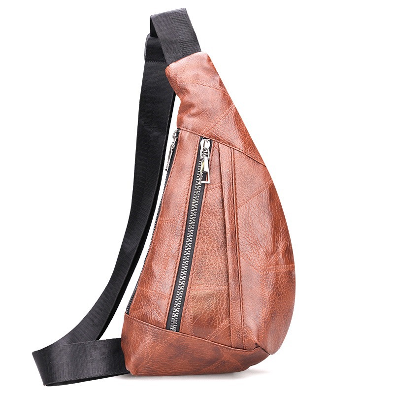 Multi-Function Travelling Fanny Pack Phone Waterproof PU Leather Waist Bag