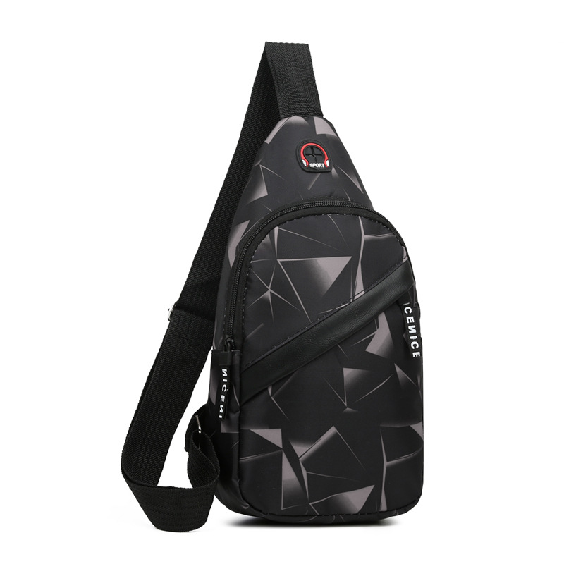 Men's Chest Bag Crossbody Light Outdoor Sports Leisure Backpack Single Shoulder Bag Outdoor Sports Waist Bags