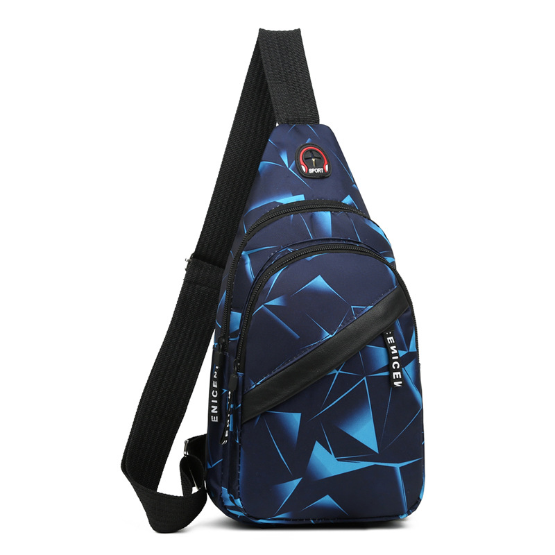 Men's Chest Bag Crossbody Light Outdoor Sports Leisure Backpack Single Shoulder Bag Outdoor Sports Waist Bags