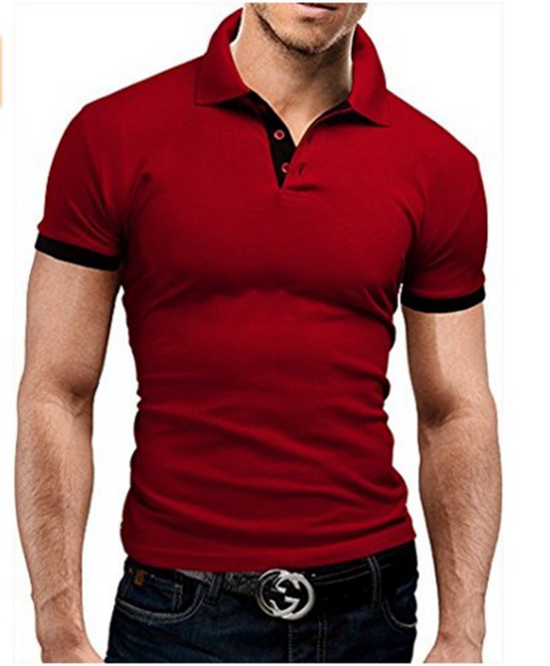 Conyson Summer  High Quality Business Oversized Designer Plain Brand Luxury T-shirt Fashion Summer Polo Men Printe