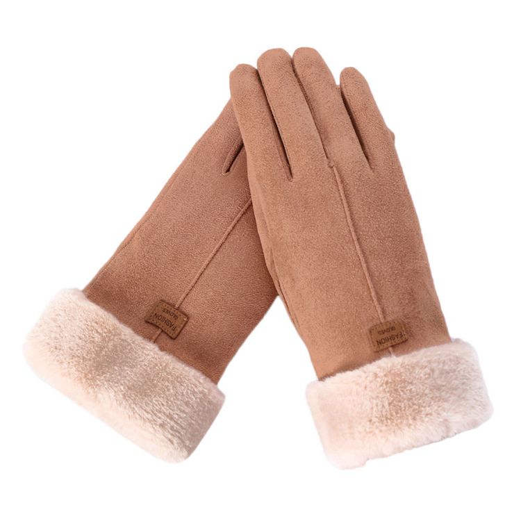 Women warm Full Finger gloves winter cycling Driving Windproof gloves touch screen gloves Mittens