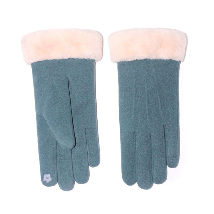 Women warm Full Finger gloves winter cycling Driving Windproof gloves touch screen gloves Mittens