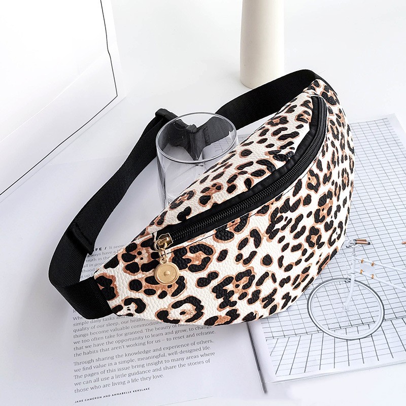 Europe and America Stylish Printed Chest Bag Hip Pack Waist Pack Belt Bag