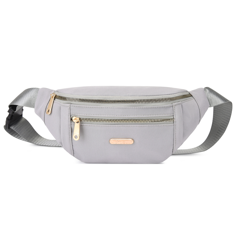 Fanny Pack New Multi-layer Embroidered Line Large Capacity Girls Cross-body Women's Chest Bags