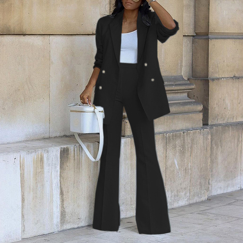 GX1775  Solid Color Women Blazer Pant Suit Two Piece Set Elegant Office Work Wear Women Suit Lady Business Suit