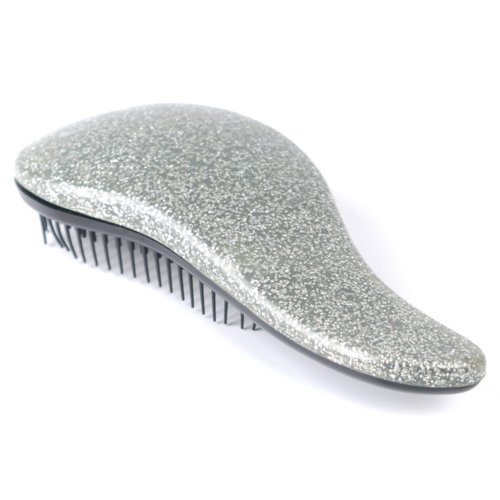 Anti-static Hair Brush Comb Styling Tools Shower Electroplate Detangling Massage Combs for Salon Styling Women Girls Hai