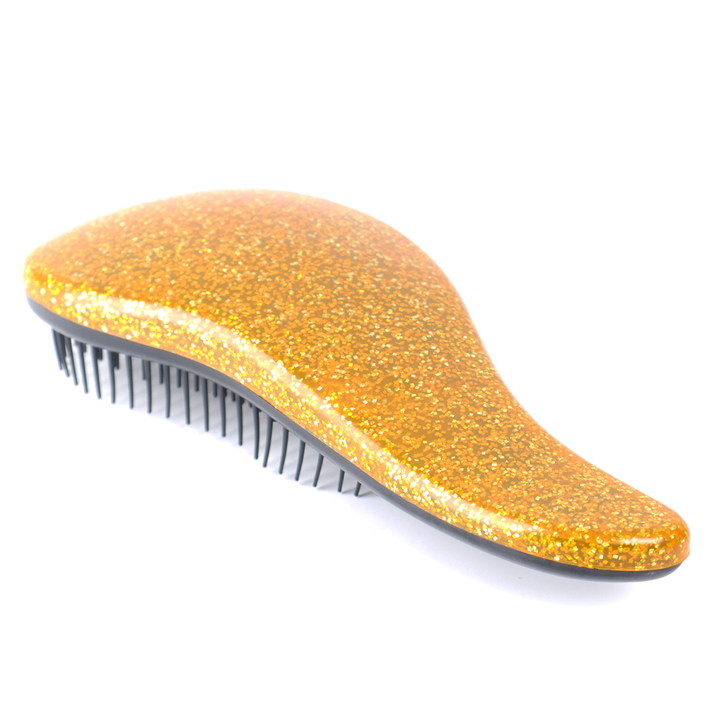 Anti-static Hair Brush Comb Styling Tools Shower Electroplate Detangling Massage Combs for Salon Styling Women Girls Hai