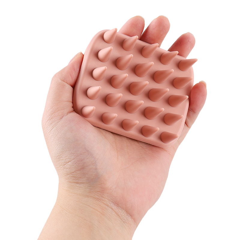 New Latest High Quality Full Silicone Scalp Massager Hair Shampoo Brush For Hair Massaging Exfoliating