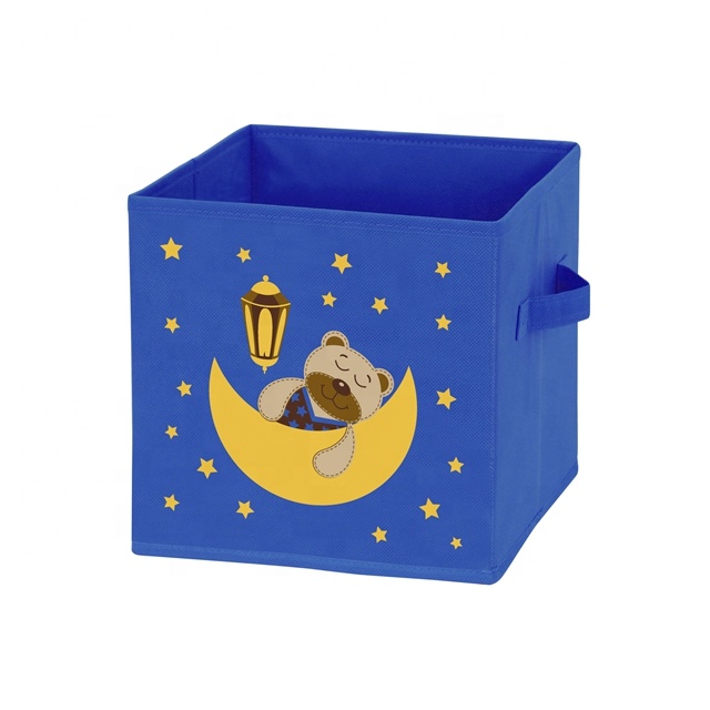 Containers clothes organization  foldable Organizers Baskets with lid Laundry Hamper for kid