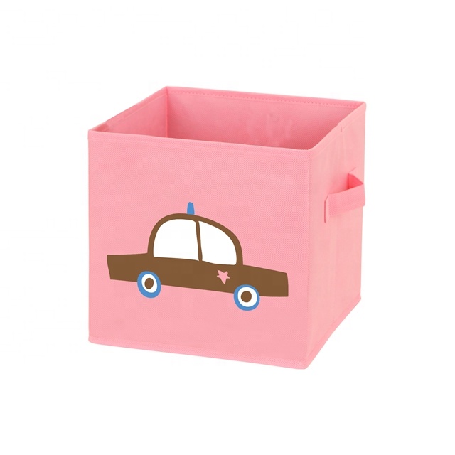 Containers clothes organization  foldable Organizers Baskets with lid Laundry Hamper for kid