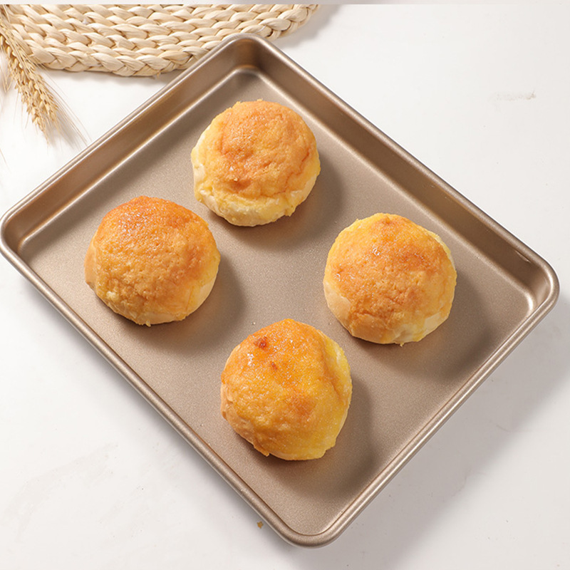  Square Rectangle Carbon Steel Baking Cake Bakieware Household Pizza Baking Pan molde pastel