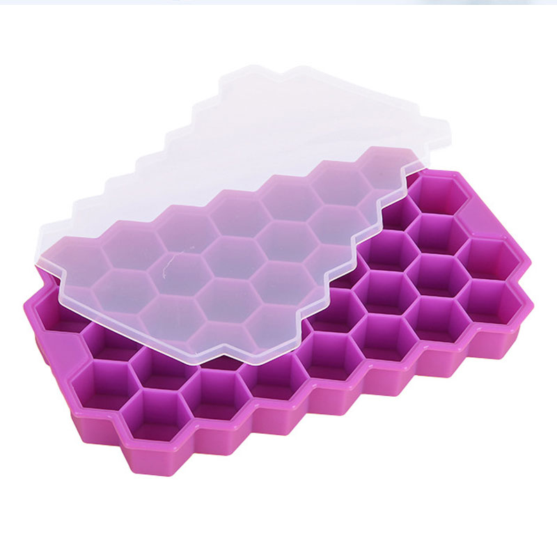 Amazon Premium Ice Cube Trays Silicone Ice Cube Molds Reusable Safe Bpa Free Food Grade 24 Cavity Silicone Ice Cube Make