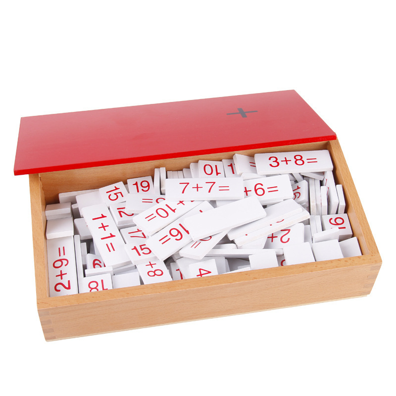 Montessori Teaching aids Addition Subtraction Multiplication Division Mental Arithmetic Box Math Toys