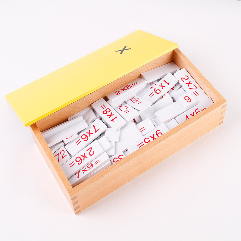 Montessori Teaching aids Addition Subtraction Multiplication Division Mental Arithmetic Box Math Toys