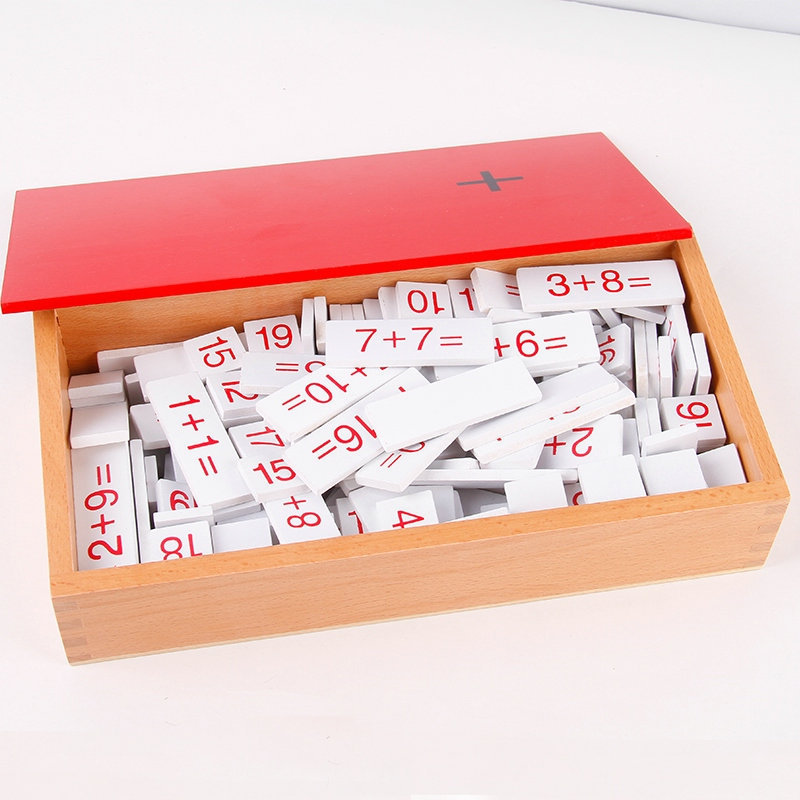 Montessori Teaching aids Addition Subtraction Multiplication Division Mental Arithmetic Box Math Toys