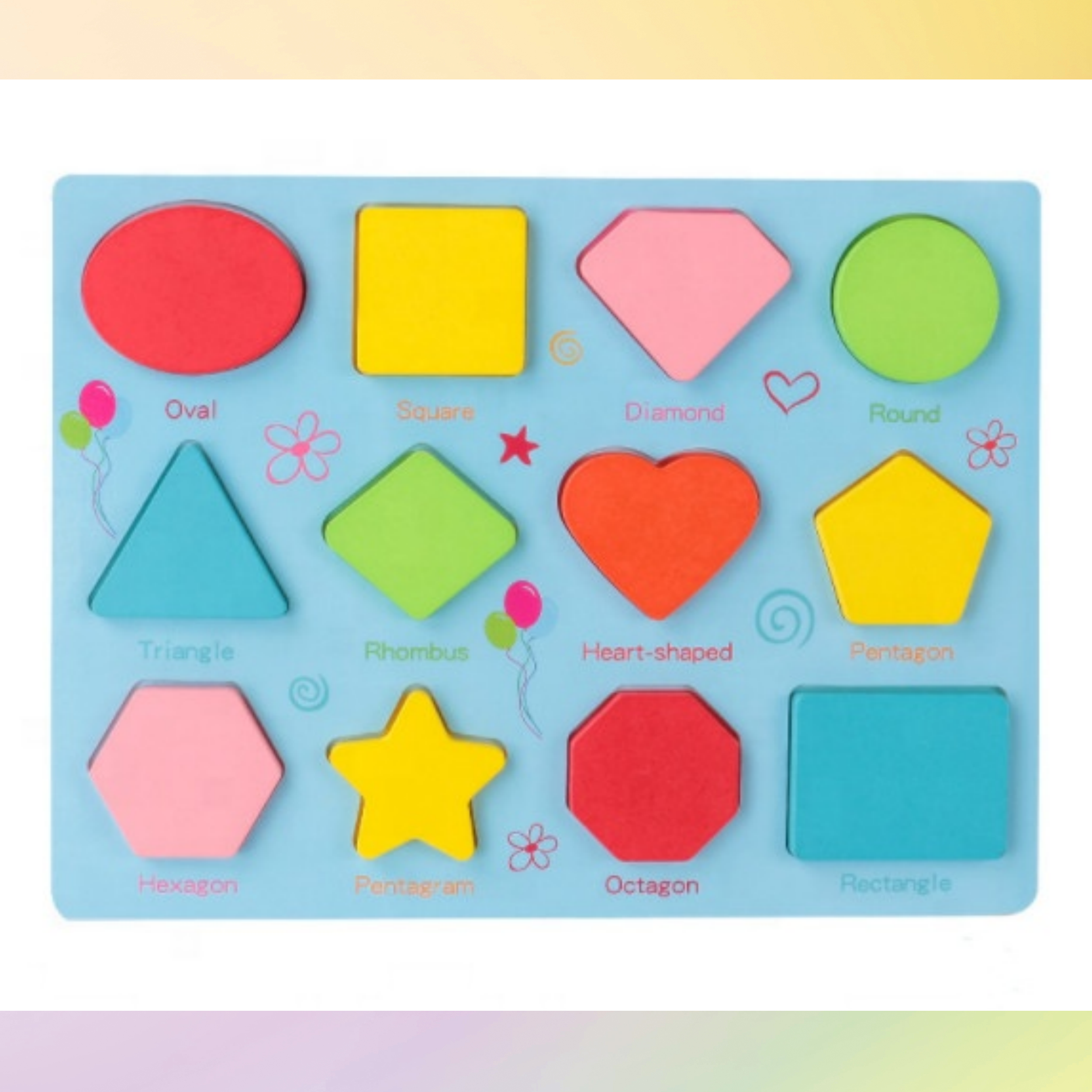 Alphanumeric puzzles wooden toys Geometric shapes Early childhood education  cognitive matching blocks teaching toy